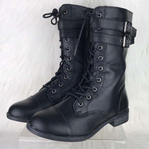 Military Style Women’s Boots - Picture 7 of 9